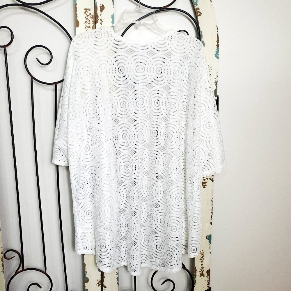 LuLaRoe lacey kimono medium - Picture 4 of 8